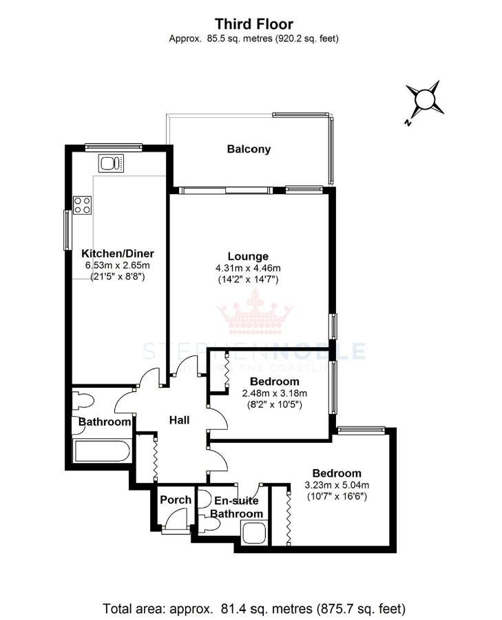 Top Floor Sandbanks Apartment With Free Parking Just Minutes From The Beach And Bars Canford Cliffs Eksteriør bilde